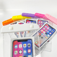 Pochette étanche universelle pour téléphone Vente en gros pour la natation Sac étanche en PVC