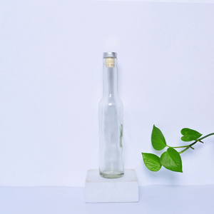 <span class=keywords><strong>Bellissima</strong></span> Portable 375ml 750ml Botellas de vidrio de hielo esmerilado de cuello largo para Vodka Vino Claro Ámbar Tornillo Corcho <span class=keywords><strong>Difusor</strong></span> Embalaje - Product Image 3