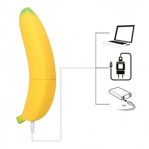 Vibromasseur gode en Silicone pour femmes en forme de <span class=keywords><strong>banane</strong></span> énorme pénis G-Spot App jouets sexuels contrôlés pour la Masturbation féminine - Product Image 3