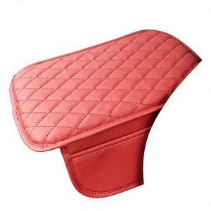 Housse de protection universelle en cuir <span class=keywords><strong>pour</strong></span> accoudoir de <span class=keywords><strong>voiture</strong></span>, avec poches latérales, multifonctionnelle, <span class=keywords><strong>pour</strong></span> siège central, modèle 28Y2 - Product Image 1