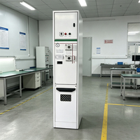 Unidad de Anillo Principal Vertical Compacta Zhixin con Aislamiento de Gas de 12kV, Gabinete Eléctrico Sellado IP67 630A para Energía Municipal