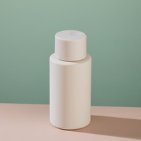 Bouteilles en plastique ambré vides de 100 ml, 150 ml, 200 ml, 280 ml avec bouchon à disque pour toner, shampoing, gel douche et démaquillant liquide
