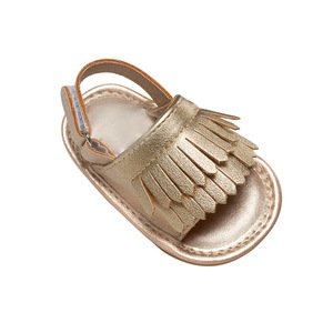 Mới nhất Màu Hồng Bé Mùa Xuân Và Mùa Hè Dép Đấu Sĩ Da Chất Liệu Bé Dép Cô Gái Ưa Thích Thời Trang Trẻ Mới Biết Đi Sandal - Product Image 5