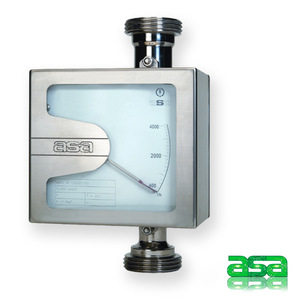 Débitmètre à section variable ASA Mod C en acier inoxydable pour la mesure de gaz et de liquides, fabriqué en Italie - Product Image 4