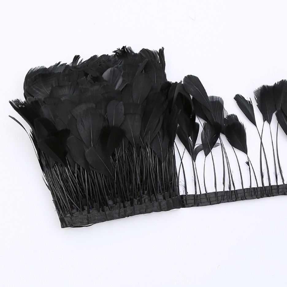 tearing big floating cloth edge-hair length 13-18cm