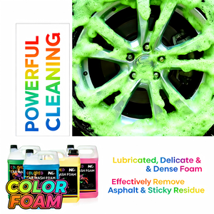 Espuma de Lavado de Autos Aegis 1L, Fuerte Emulsión, Color Intenso, pH Neutro, Bajo Olor, Sin Enjuague, Elimina Asfalto, para Cuidado Automotriz - Product Image 5