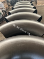 Coude à 90 degrés à rayon long en acier au carbone sans soudure A234 WPB ASME B16.9 26 pouces STD