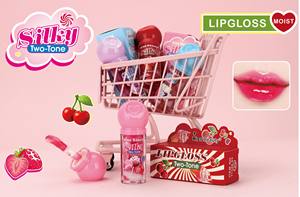 Kiss <span class=keywords><strong>Beauty</strong></span> Candy Concept ลิปกลอส2โทนสีนุ่มลื่นเครื่องสำอางน้ำหนักเบาลิปกลอส2สี - Product Image 2