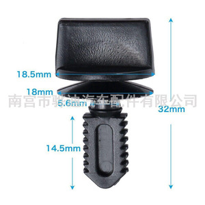 คลิปยึด E46รถยนต์สำหรับ BMW 3ชุด E60 E93แผงหน้าปัดวัสดุ PA ติดตั้งง่าย - Product Image 4