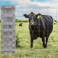 Clôture pour bétail galvanisée personnalisable, élevage de chèvres, élevage de moutons/clôture pour cerfs, filet de clôture pour bétail, filet de clôture pour champ et ferme