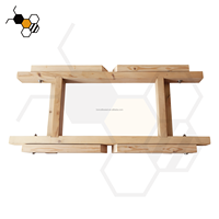 Support pliable en bois de pin pour ruches britanniques (L*W=1,2m*44cm) – Équipement apicole pour ruches UK