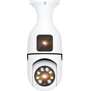 Bóng đèn máy ảnh wifi an ninh ánh sáng không dây CCTV E27 ống kính kép IP thông minh 360 đêm phiên bản máy ảnh tự động 1080P r H.265 - Product Image 3