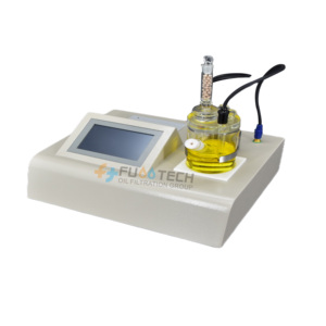 בודק שמן נייד בגודל נייד של FUOOTECH, מדידת טיטרציה קארל-פישר קולומב, FUOOTECH FTWS-809, מד לחות אוטומטי לשמן שנאים - Product Image 3