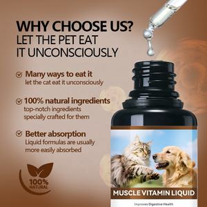 Витаминные капли для кошек и собак: для иммунитета, здоровья костей и сердца, ветеринарная формула, жидкая добавка для мышц - Product Image 6