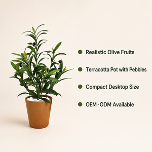 <span class=keywords><strong>Olivier</strong></span> artificiel réaliste <span class=keywords><strong>en</strong></span> <span class=keywords><strong>pot</strong></span> avec fruits, plante d'<span class=keywords><strong>olivier</strong></span> artificielle pour décoration intérieure de villa et d'hôtel - Product Image 2