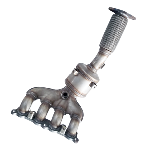 Convertidor Catalítico Euro II Marca YueYang de Acero Inoxidable para Fiesta 2011-2016 L4 1.6L E8Z-5G232-A - Product Image 6