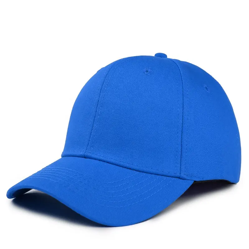 Algodão Twill Presente Personalizado Soft-touch Bordado Logo Sports Baseball Running Cap Trucker Hat com fivela de metal ajustável Voltar Cl