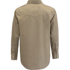 FR bông chống cháy an toàn công nghiệp làm việc Áo sơ mi 6.5Oz ASTM chứng nhận cat2 Hàn may mặc - Product Image 2