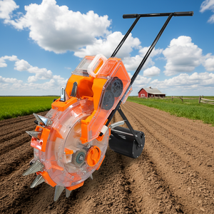 Seminatrice Manuale a Spinta JC-S01 di Taizhou, 1 Fila 7 Fori per Mais, Alta Resa Produttiva, con Cambio per Agricoltura e Giardinaggio - Product Image 1