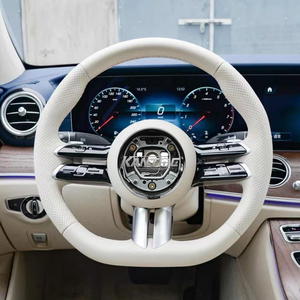 พวงมาลัยหนังปรับแต่งได้สำหรับ W203 W204 Mercedes Benz <span class=keywords><strong>AMG</strong></span> W205 W211 W212 W213 W221 <span class=keywords><strong>W124</strong></span> W176 W177คลาส C E S - Product Image 6