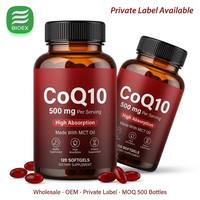 Biolex Coenzyme Q10 200mg Complément Alimentaire Gélules Souples Soutien à la Vitalité Cellulaire 120 Comprimés Fournisseur en Gros Marque Privée
