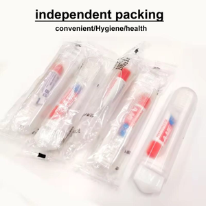 Brosse à dents de voyage avec <span class=keywords><strong>dentifrice</strong></span>, brosse à dents et <span class=keywords><strong>dentifrice</strong></span> pliables pour hôtels, <span class=keywords><strong>mini</strong></span> brosse à dents et <span class=keywords><strong>dentifrice</strong></span> avec boîte - Product Image 2