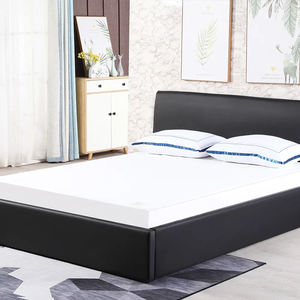 <span class=keywords><strong>Cama</strong></span> King Size de diseño moderno de lujo para muebles de dormitorio, caja de madera de cuero de lujo, diseño de <span class=keywords><strong>cama</strong></span>, <span class=keywords><strong>cama</strong></span> <span class=keywords><strong>doble</strong></span> - Product Image 5