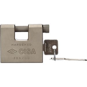 Lucchetto Rettangolare in Acciaio con Chiave CISA 84 mm LIM - Product Image 4