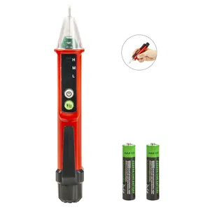 48-1000v नॉन-कॉन्टैक्ट एलईडी लाइट इलेक्ट्रिकल वोल्ट अलर्ट वोल्टेज इंडिकेटर डिटेक्टर सेंसर टेस्टर पेन