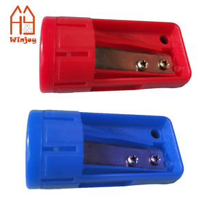 <span class=keywords><strong>Taille</strong></span>-<span class=keywords><strong>crayon</strong></span> de charpentier manuel de liste de papeterie 5X2.4cm avec costume de trou pour les crayons de construction de forme octogonale et carrée Durable - Product Image 3