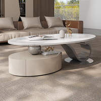 Table basse moderne Table en marbre Table de salon Meubles de salon