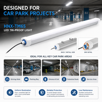 Luminaire LED Tri-Proof Haute Efficacité pour Entrepôt, Jusqu'à 170LM/W, IP66 IK10, en Aluminium Étanche, pour Projets Industriels