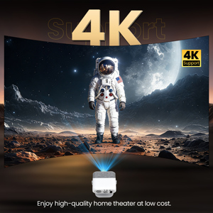 EU XNANO NEW HA116 <b>Projector</b> Supports Brand Customized 4K <b>Android</b> 14 AutoFocus LCD 300ANSI 720P Voice Remote Control - Product Image 3