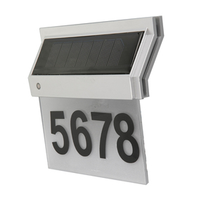 Leal buena calidad fabricante solar powered panel solar llevada al aire libre puerta lámpara <span class=keywords><strong>de</strong></span> energía solar con tableta <span class=keywords><strong>casa</strong></span> - Product Image 1