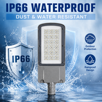 Lampadaire LED 200W avec boîtier en aluminium moulé sous pression IP66, éclairage extérieur pour parcs industriels et routes d'accès