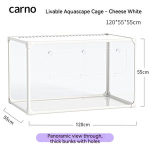 <span class=keywords><strong>Cage</strong></span> pour hamster en acrylique transparente, respirante et bon marché, personnalisable - Product Image 6