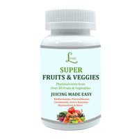 Complément alimentaire de marque privée Super Food Multivitamines Légumes Softgels Capsules Vitamine Gummies