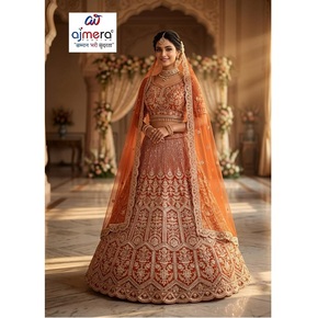 Lehenga Choli de Mariée Tendance pour Femme – Tenue de Fête Ethnique Moderne Réversible à Séchage Rapide Toutes Saisons Coupe Classique Designer - Product Image 1