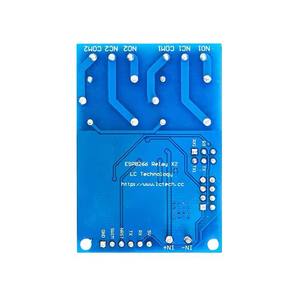 وحدة ترحيل 5 فولت ESP8266 2 قناة واي فاي وحدة ترحيل 2 قناة لوحدة تحكم التطبيق الذكي <span class=keywords><strong>IOT</strong></span> - Product Image 4