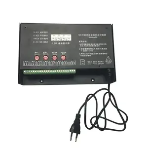 Manual Switch T4000 T8000 Programmable 8192 Pixel RGB Strip Magic LED Controller with SD Card DC5V AC220V