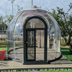 เต็นท์ทรงโดมใส Starshine บ้านเต็นท์ทรงโดมโปร่งแสง โรงแรมเต็นท์ทรงโดมโพลีคาร์บอเนต เต็นท์ทรงโดมสำหรับแกลมปิ้ง - Product Image 2