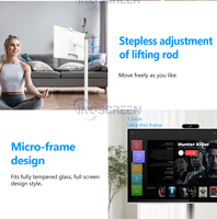 Mobile Smart TV Smart TV Android TV Pour Sport Travail À Domicile Utilisation Avec Tactile Avec Wifi Android Tablet Suivre par moi moniteur