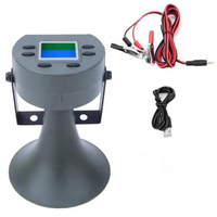 Llamador de Aves para Caza, Control Remoto Inalámbrico, Reproductor MP3, Alcance de 300 m, Material ABS, 182 Sonidos de Aves Integrados, Color Camuflaje de 35 W