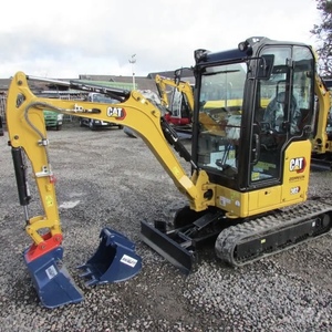 Mini-excavatrice CAT 302 d'occasion, très demandée, peu d'heures de fonctionnement, en stock, expédition directe à bas prix, à vendre. - Product Image 4