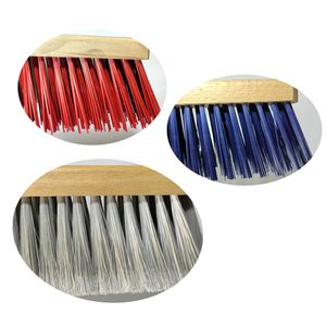 Factory Direct EcoClean Balai-poussoir personnalisé de 24 "en <span class=keywords><strong>bois</strong></span> de hêtre robuste avec manche et renfort en bambou - Product Image 6