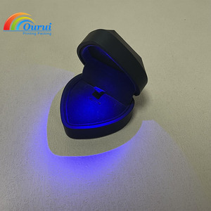 Factory Direct Custom LED Ring <b>Earring</b> <b>Box</b> With Logo, Luminous Jewelry <b>Gift</b> <b>Box</b> For Women Wedding Valentine's Day,Jewelry <b>box</b> - Product Image 4