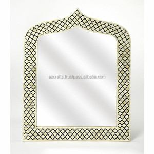 Modern Design Quality Decorative Bone Inlay <b>Mirror</b> from India Export Picture Look - Product Image 1