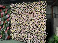 Panneau mural végétal artificiel Bagang pour extérieur, vente en gros, décoration murale végétale artificielle pour mariage en extérieur