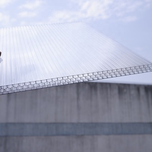 Lastra Cava in <span class=keywords><strong>Policarbonato</strong></span> Alveolare <span class=keywords><strong>Trasparente</strong></span> da 8mm 10mm 16mm <span class=keywords><strong>per</strong></span> Tetto e Parete - Product Image 3