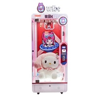Machine à griffes de jeu d'arcade Rose Date Lucky Gift Prize Cut to Win Barber Lucky 7, avec fonction de découpe automatique de cadeaux et de prix gagnés
